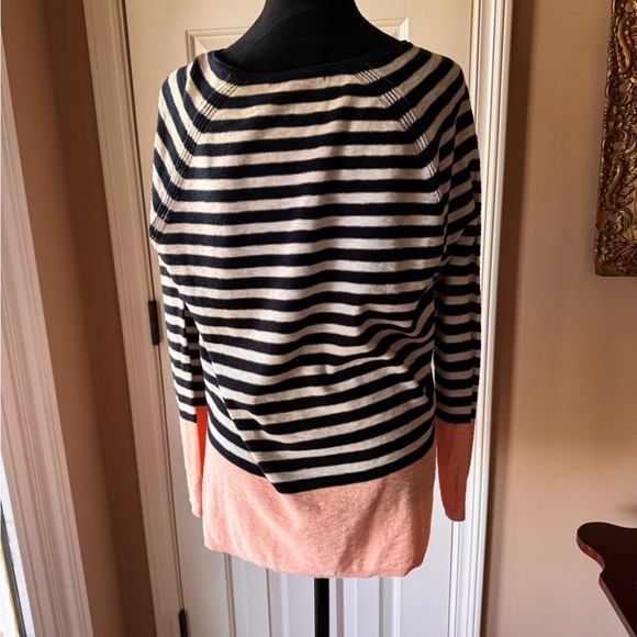 Vince Black and White Striped Sweater - Picture 3 of 5